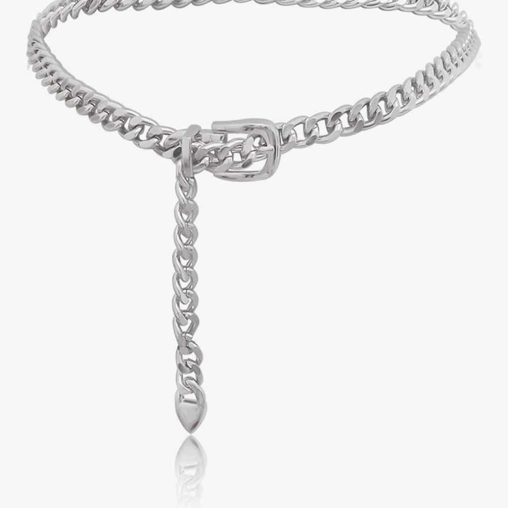 Silver Chain Belt